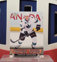 Freddie Hamilton 2013-14 - Young Guns Rookie #458 Upper Deck Series 2